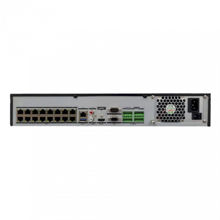 NVR 4K, AcuSense, total 32 canale max. 12MP, 16 porturi PoE, Alarma, 1.5U - HIKVISION DS-7732NXI-K4-16P(Alarm16+9) [1]
