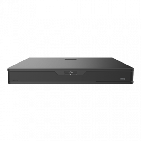 NVR Network Video Recorder - NVR 4K, Easy, 16 canale PoE, max. 12MP, Analiza video, Alarma, 1U - UNV NVR302-16B-P16-IQ