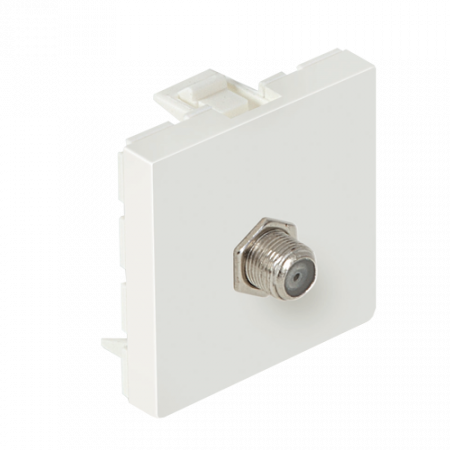 Canal cablu cu accesorii - Panel echipat cu socket TV - DLX DLX-245-56