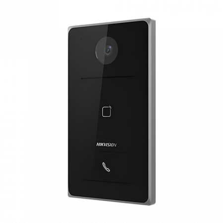 Panou exterior videointerfon TCP/IP, Wi-Fi, 2MP, IR 2.5m, 1 familie, montaj ingropat, PoE - HIKVISION DS-KV6133-WME1-Ingropat [2]