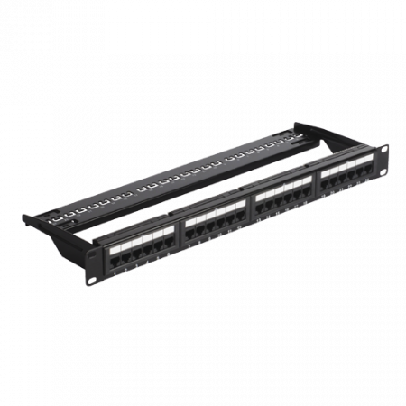 Retelistica - Patch Panel 1U, UTP cat5e, 24 porturi RJ45 - ASYTECH Networking ASY-PP-UTP5E-24