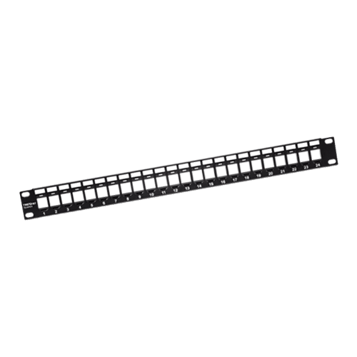 Accesorii rack-uri - Patch Panel 24 porturi blank keystone 1U - TRENDnet TC-KP24