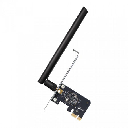Adaptoare Wi-Fi si accesorii USB - Placa de retea Wireless TP-Link Archer T2E AC600 Dual-Band PCIe - TP-LINK ArcherT2E