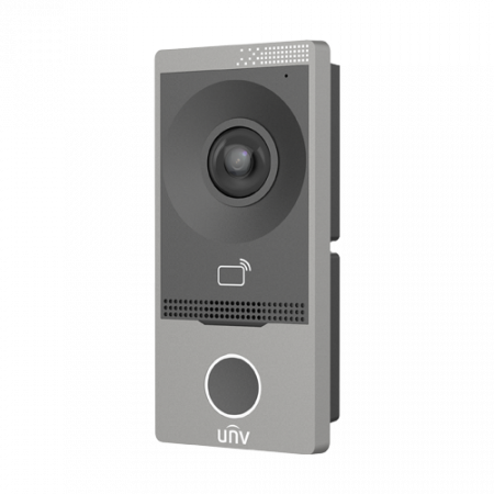 Post exterior videointerfon TCP/IP, IR, Wi-Fi, IK08 - UNV OEU-201S-HMK-W [2]