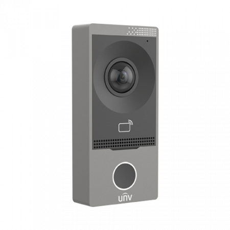 Post exterior videointerfon TCP/IP, IR, Wi-Fi - UNV OEU-201B-HMK-W [1]