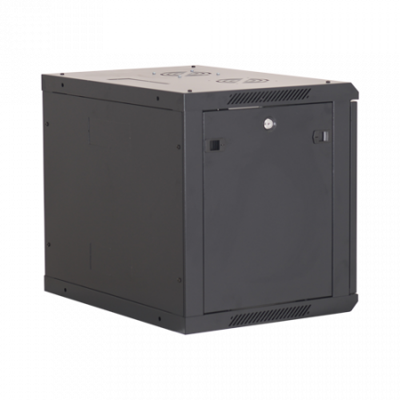Rack perete 9U 19' 600x600, capacitate incarcare 80 Kg, negru - ASYTECH Networking ASY-9U-6060W [2]