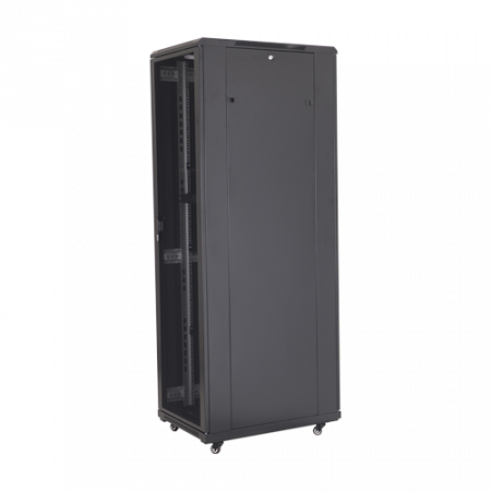 Rack podea 42U 19' 800x1000, capacitate incarcare 800 Kg, negru - ASYTECH Networking ASY-42U-8010S [3]
