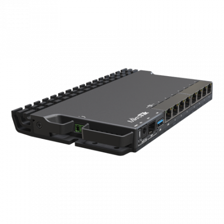 Router 1 x 2.5Gbit, 7 x Gigabit, 1 x SFP+, RouterOS L5 - MikroTik RB5009UG+S+IN [1]