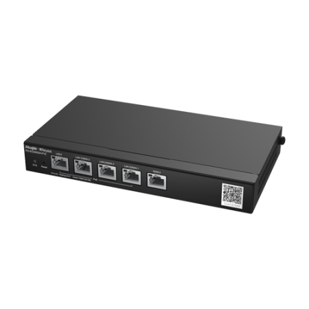 Router 4 x RJ45 1G PoE, 1 x RJ45 1G, Buget PoE 60W, Multi-WAN, Cloud Management - Ruijie RG-EG305GH-P-E [1]