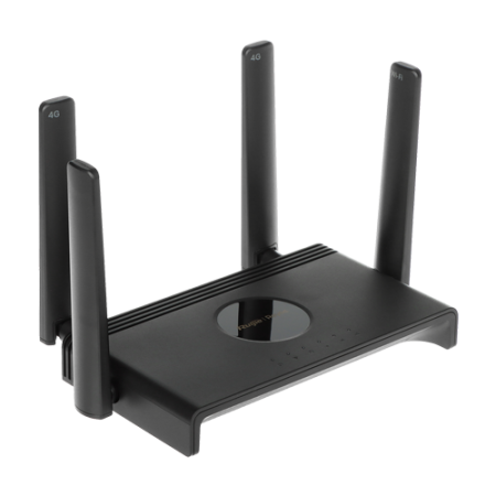 Retelistica - Router 4G LTE, Wi-Fi 4, N300, 1 x slot Nano SIM, 4 x RJ45 1G, Cloud Management - Ruijie Reyee RG-EW300T