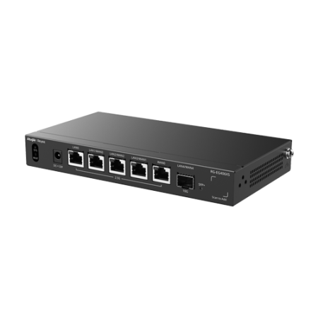 Routere - Router 5 x RJ45 2.5G, 1 x SFP+ 10G, Multi-WAN, Cloud Management - Ruijie Reyee RG-EG406XS