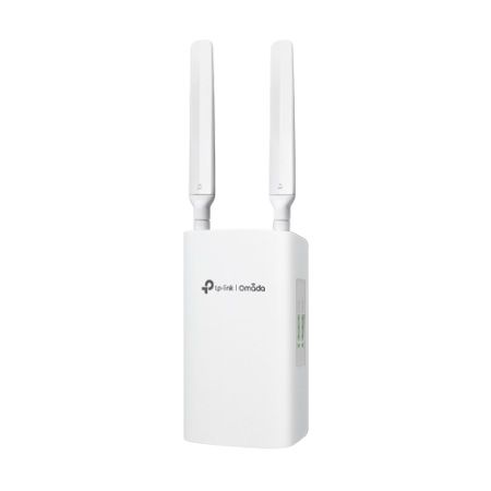 Retelistica - Router exterior 4G+, Wi-Fi 6, AX3000, Nano SIM, 3 x RJ45 Gigabit, PoE In/Out, IP55 - TP-Link Omada ER703WP-4G-Outdoor