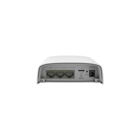 Router exterior 4G+, Wi-Fi 6, AX3000, Nano SIM, 3 x RJ45 Gigabit, PoE In/Out, IP55 - TP-Link Omada ER703WP-4G-Outdoor [1]