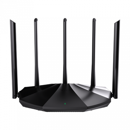 Router Wi-Fi 6, DualBand 2.4Ghz/5GHz, 300+1201Mbps, 5x6dBi, 4 porturi Gigabit - TENDA TND-RX2-PRO [1]
