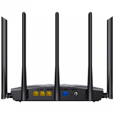 Router Wi-Fi 6, DualBand 2.4Ghz/5GHz, 300+1201Mbps, 5x6dBi, 4 porturi Gigabit - TENDA TND-TX2-PRO [3]
