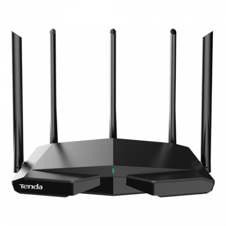 Router Wi-Fi 6e, AX5700 TriBand 2.4/5GHz/6GHz, 861+2402+2402 Mbps, 5x6dBi, 4 x Gigabit - TENDA TND-RX27-PRO [1]