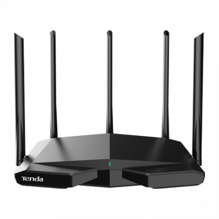 Router Wi-Fi 6e, AX5700 TriBand 2.4/5GHz/6GHz, 861+2402+2402 Mbps, 5x6dBi, 4 x Gigabit - TENDA TND-TX27-PRO [1]