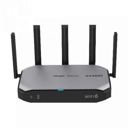 Routere - Router WiFi 6 Dual Band, 5 porturi GE, AX3000, Cloud Management - Ruijie RG-EG105GW-X
