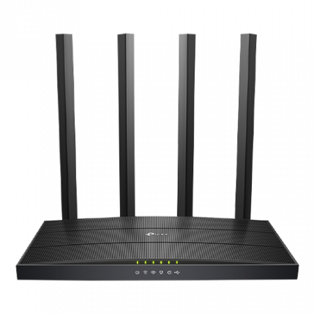 Routere - Router Wireless TP-Link Archer C6U AC1200 Dual-Band OneMesh Beamforming ArcherC6U