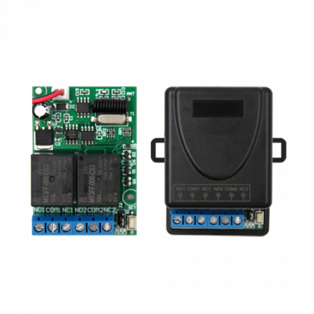 Emitatoare si receptoare radio - Set radio comanda - 2 relee 433MHz CSR-807Y2
