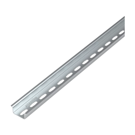 Organizatoare si accesorii - Sina DIN 35x15mm, perforata, lungime 1m - Plastim PDR4001