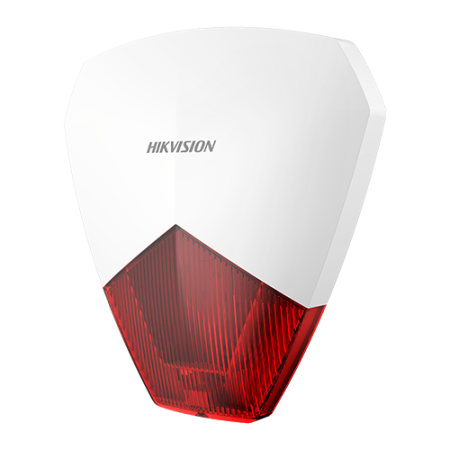 Sirena cablata AX PRO de exterior cu flash, led Rosu, IP54 - HIKVISION DS-PS1-R [2]