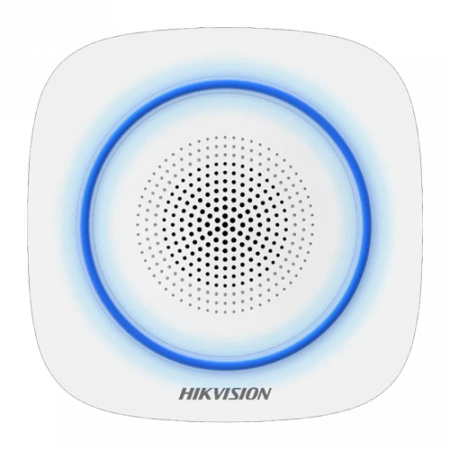 Sirene - Sirena wireless AX PRO de interior cu led albastru, 868Mhz - HIKVISION DS-PS1-I-WE-B