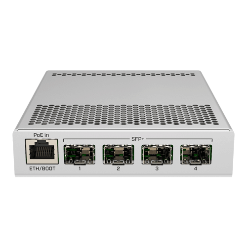 Smart Switch, 1 x Gigabit, 4 x SFP+ 10Gbps - Mikrotik CRS305-1G-4S+IN [1]