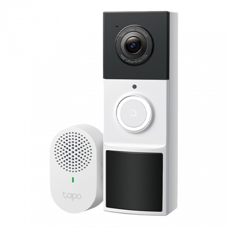 Sonerie video inteligenta TP-Link Tapo D210 vedere ultra-larga 160 grade - TP-LINK TapoD210 [1]