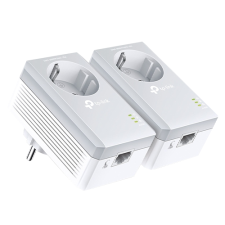 Transmisie wireless IP - Starter kit Powerline TP-LINK TL-PA4010PKIT AV600 Passthrough - TP-LINK TL-PA4010PKIT
