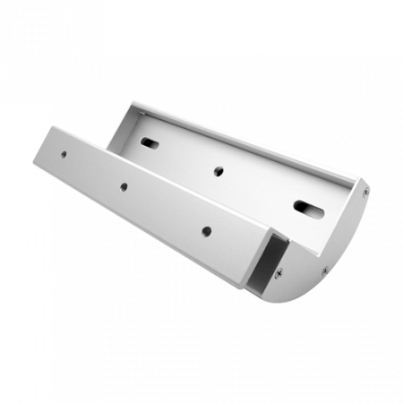 Suport aluminiu UZL pt. montaj electromagnet tip CSE-280P pe usi sticla fara rama CSE-280P-UZL [3]