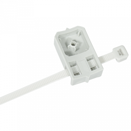 Organizatoare si accesorii - Suport cu brida plastic 4.8x286 mm TBBL gri (200 buc.) - CELO 9TBBL
