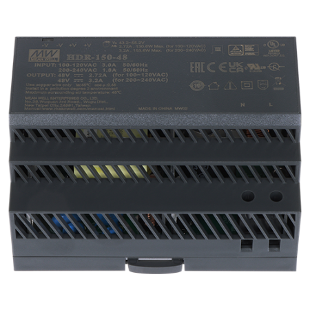 Sursa alimentare 48V DC, 3.2A, 150W, montaj sina DIN - HIKVISION DS-KAW150-4N [3]