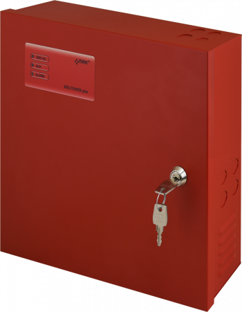 Sursa de alimentare EN 54-4, 27.6V/1.6A, cutie metalica cu loc acumulatori 2x7Ah/12V - PULSAR EN54C-2A7 [1]
