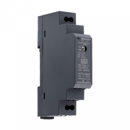 Surse de alimentare si UPS - Sursa de alimentare in comutatie, 12V / 1.25A, sina DIN - MEAN WELL HDR-15-12
