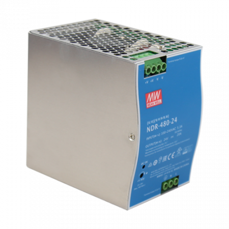 Sursa de alimentare in comutatie, 24V / 20A, sina DIN - MEAN WELL NDR-480-24 [1]