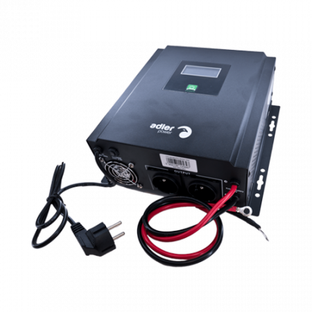 Surse de alimentare si UPS - Sursa neintreruptibila, UPS 500VA/400W, SINUS pur - ADLER SinusUPS-400W-WM