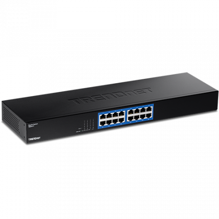 Switch-uri de retea - Switch 16 porturi Gigabit - TRENDnet TEG-S17
