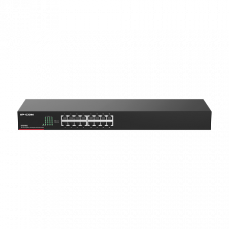 Switch-uri de retea - Switch 16 porturi Gigabit, Unmanaged, 1U - IP-COM G1016G