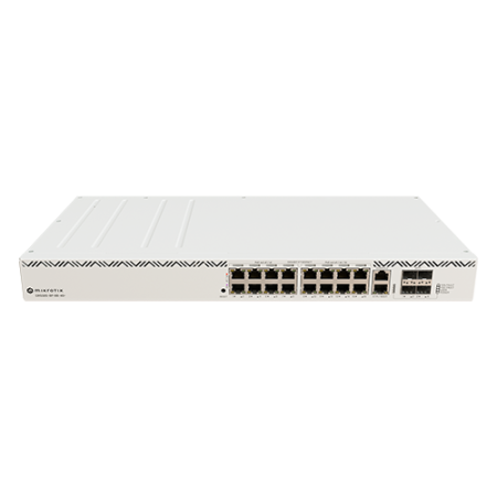 Retelistica - Switch 16 porturi PoE++, 600W, 4 SFP 10G, Management - MIKROTIK CRS320-8P-8B-4S+RM