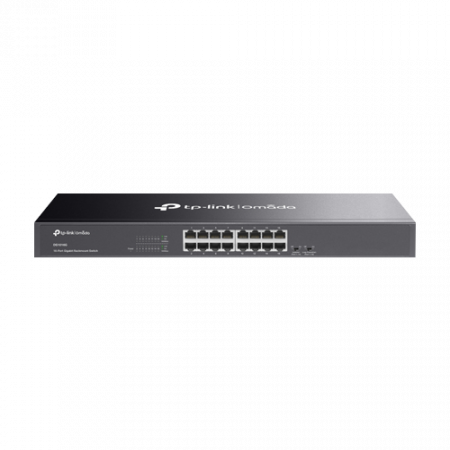 Switch-uri de retea - Switch 16 porturi RJ45 Gigabit, Unmanaged, 1U - TP-Link Omada DS1016G