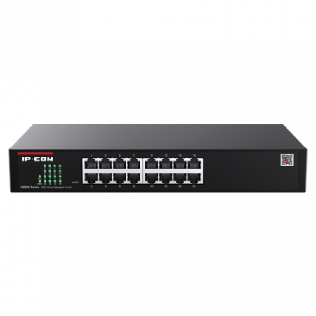 Switch-uri de retea - Switch 16 x RJ45 Gigabit, Cloud Management - IP-COM G2216D