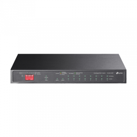 Switch-uri PoE - Switch 2 x RJ45 1G PoE++, 6 x RJ45 1G PoE+, 1 x RJ45 1G, 1 x combo RJ45/SFP 1G, Unmanaged - TP-Link TL-SG1210PP