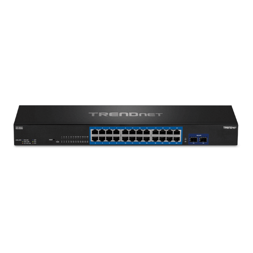 Switch 24 porturi Gigabit, 2 porturi SFP+ 10G - TRENDnet TEG-30262 [1]
