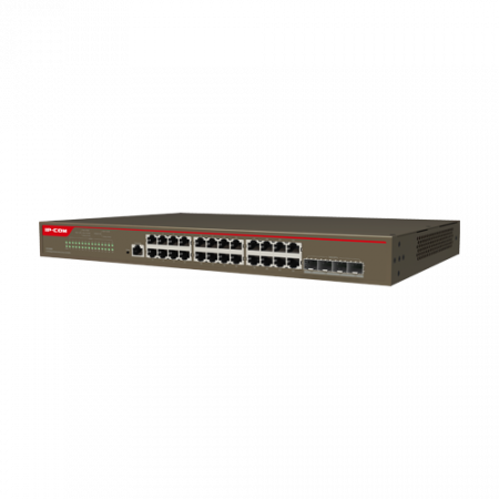 Switch-uri de retea - Switch 24 porturi Gigabit, 4 porturi SFP+ 10Gbps, Management - IP-COM G5328X