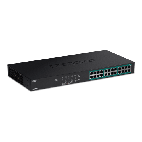 Switch-uri PoE - Switch 24 porturi Gigabit PoE+ 370W - TRENDnet TPE-TG240G