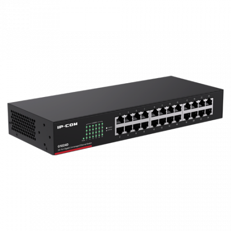 Switch 24 porturi Gigabit, Unmanaged, 1U - IP-COM G1024D [2]
