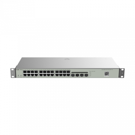 Switch-uri de retea - Switch 24 porturi RJ45 Gigabit, 4 porturi SFP, L2 Cloud Management - Ruijie RG-NBS3100-24GT4SFP-V2
