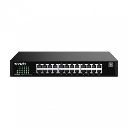 Switch-uri de retea - Switch 24 porturi RJ45 Gigabit, Management, 1U - TENDA TND-TEG2224D