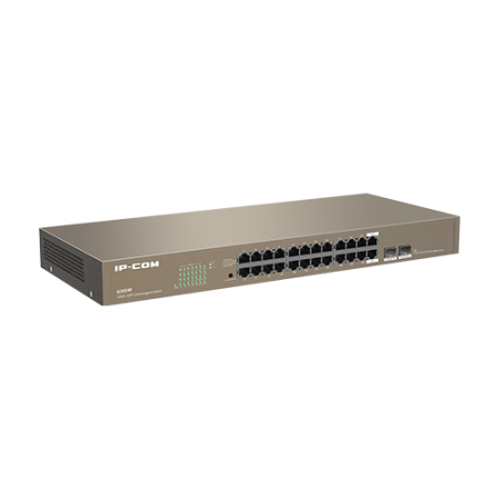 Switch 24 x RJ45 1G, 2 x combo SFP 1G - IP-COM G1024F [2]